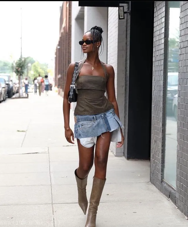 Beautiful Denim Styles At Fashion Week