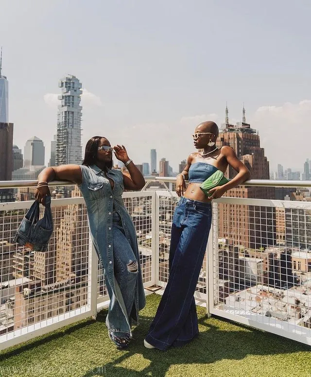Beautiful Denim Styles At Fashion Week