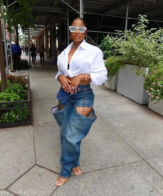 Beautiful Denim Styles At Fashion Week