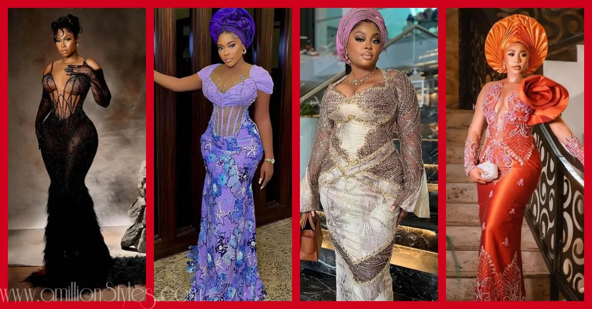 Nigerian Lace Asoebi Styles For Women- Volume 16