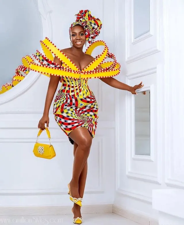 Have Fun With Flirty, Short Ankara Styles