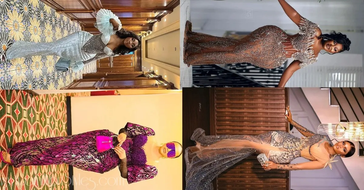 14 Latest Nigerian Wedding Guest Owambe Styles This Season Issue 07-amillionstyles