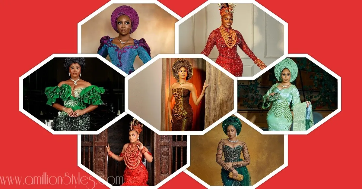 Look book: Nigerian Traditional Bridal Photoshoot Inspiration Vol 7