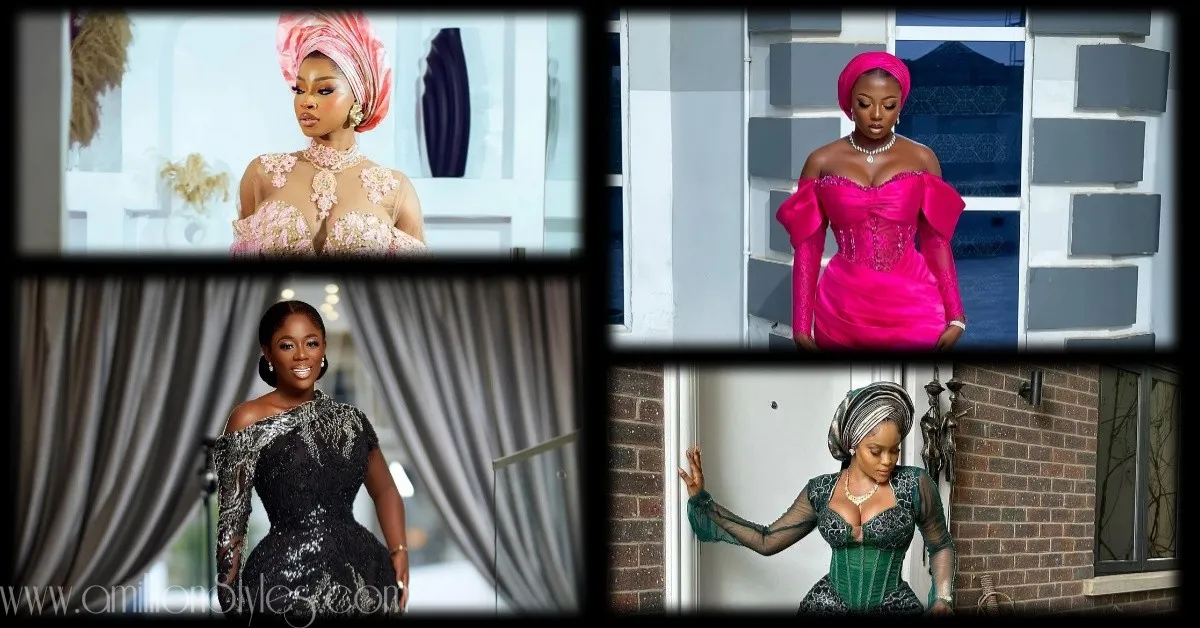 Nigerian Lace Asoebi Styles For Women- Volume 19