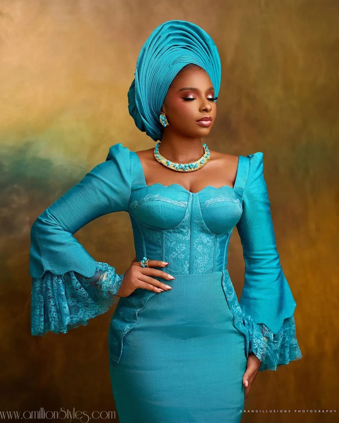 Look book: 8 (Yoruba) Bridal Photoshoot Inspiration Vol 5