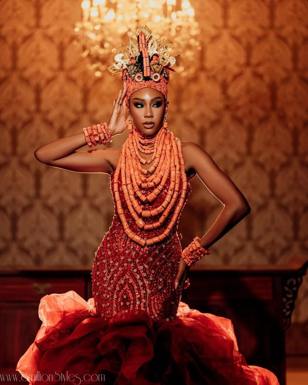 2024 Nigerian Traditional Bridal Style To Make You Swoon!