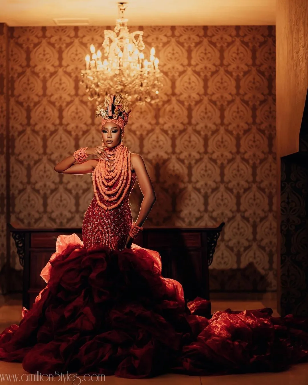 2024 Nigerian Traditional Bridal Style To Make You Swoon!