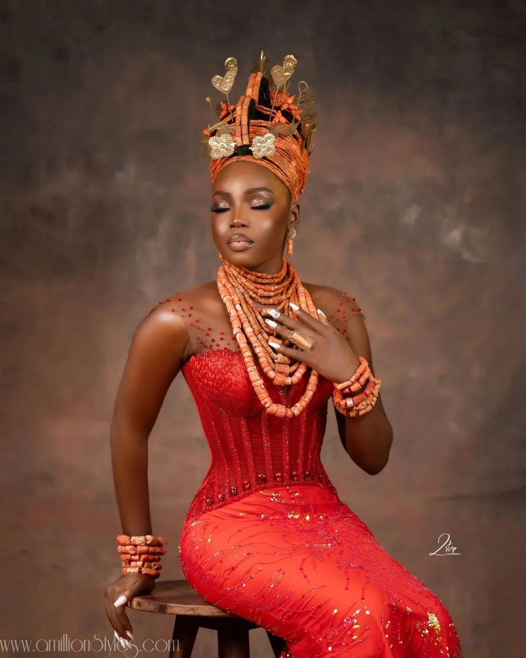 2024 Nigerian Traditional Bridal Style To Make You Swoon!