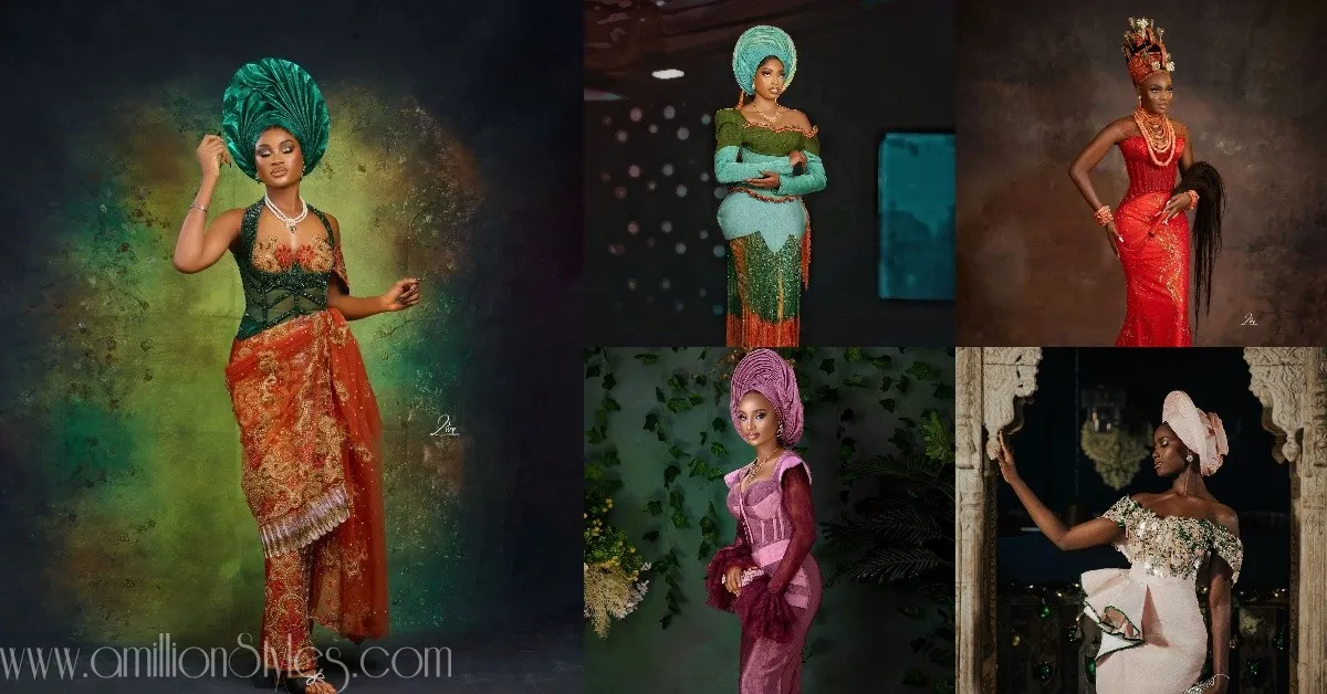 Look book: Nigerian Traditional Bridal Photoshoot Inspiration Volume 8