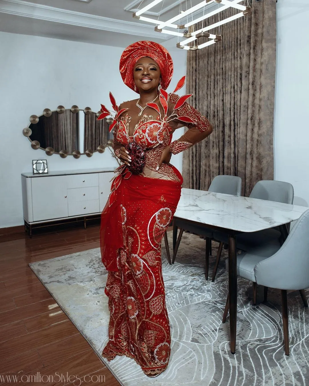 Nigerian Lace Asoebi Styles For Women- Volume 22