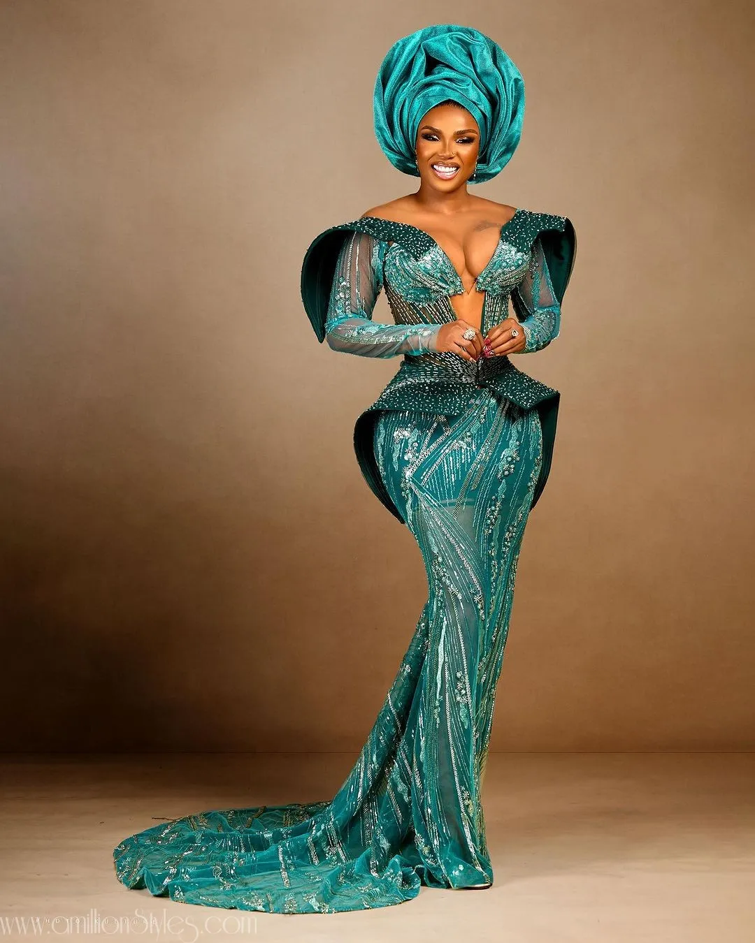 Nigerian Lace Asoebi Styles For Women- Volume 22