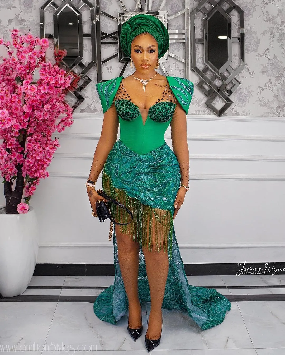 Nigerian Lace Asoebi Styles For Women- Volume 22