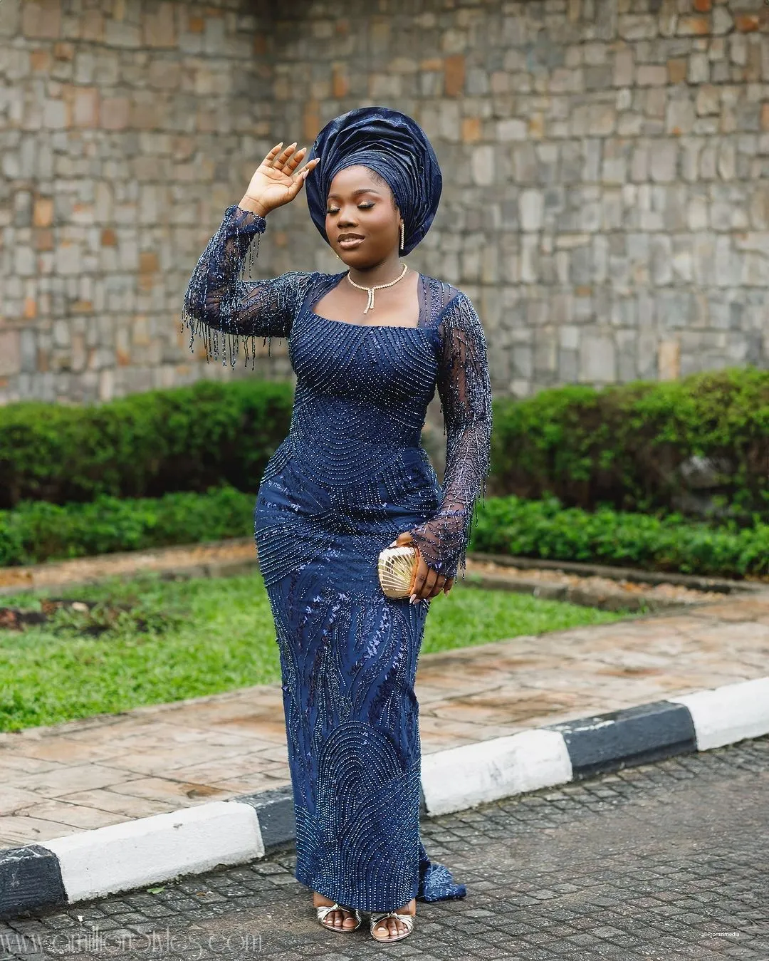 Nigerian Lace Asoebi Styles For Women- Volume 24