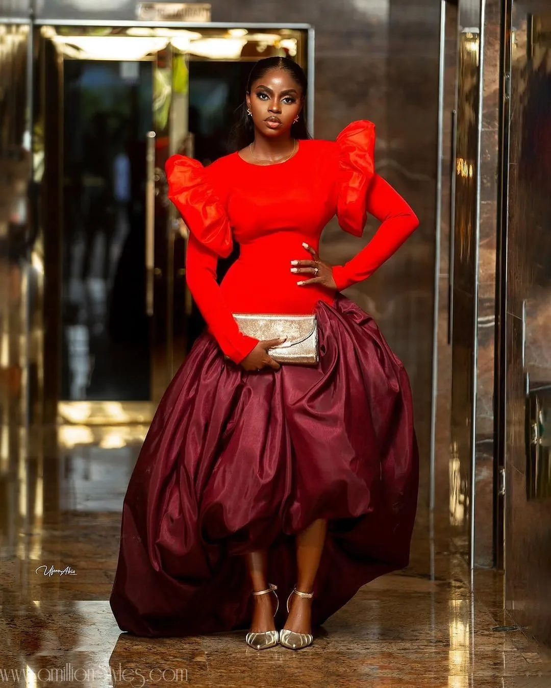 Who Wore It Better- Osas Ighodaro or Prudential Gabriel?